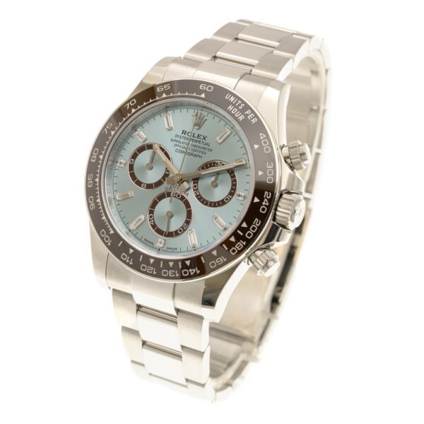 Rolex Cosmograph Daytona 950 Platinum Ice Blue Dial Oyster Solid Link Bracelet Automatic Watch