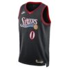 1 Philadelphia 76ers Tyrese Maxey Nike Black Swingman Jersey - Classic Edition