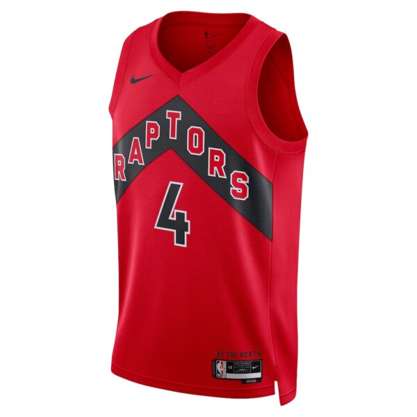 1 Toronto Raptors Scottie Barnes Red Jersey