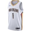 New Orleans Pelicans Zion Williamson White Jersey