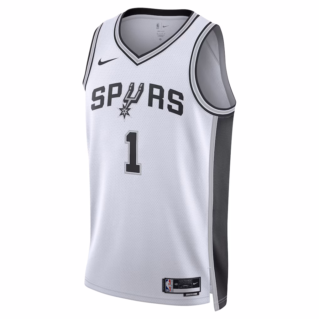 San Antonio Spurs Victor Wembanyama White Jersey