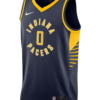 1 Indiana Pacers Black jersey