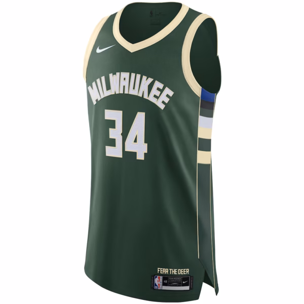 Milwaukee Bucks Giannis Antetokounmpo Green Jersey