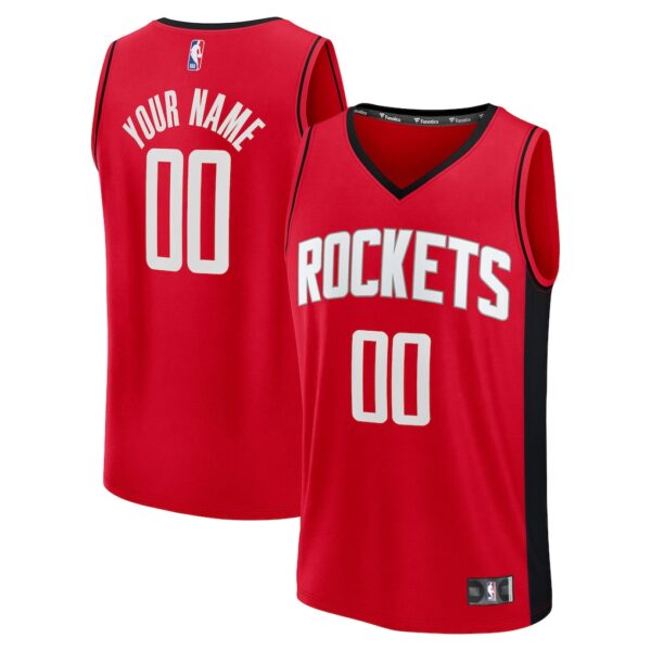 1 Houston Rockets custom basketball jerseys, in any size, with any name, and of any style