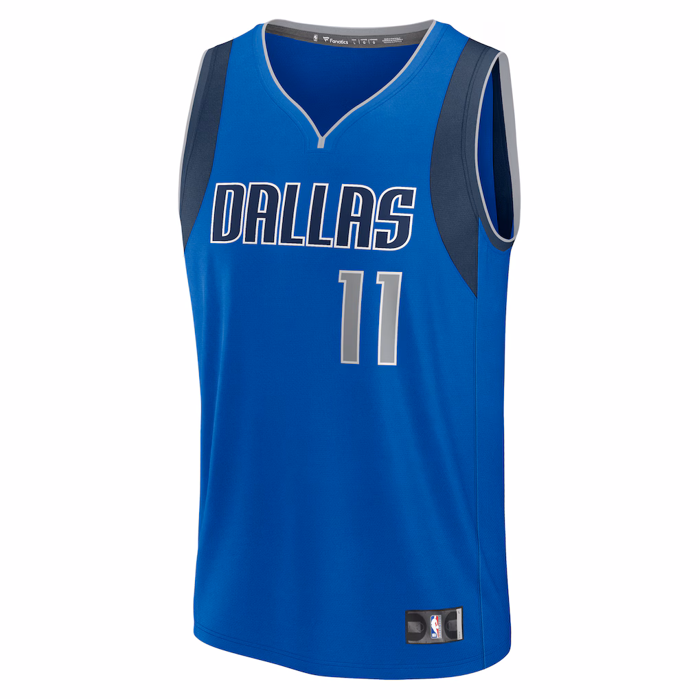 Dallas Mavericks #11 Kyrie Irving Blue Jersey