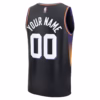 12 Phoenix Suns Black Jersey-1