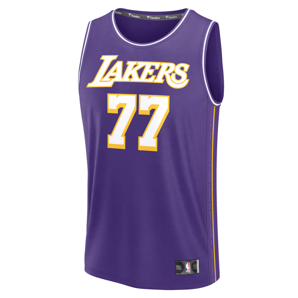 Los Angeles Lakers Luka Dončić Purple Jersey