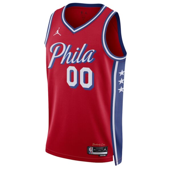 2 Philadelphia 76ers Red jersey