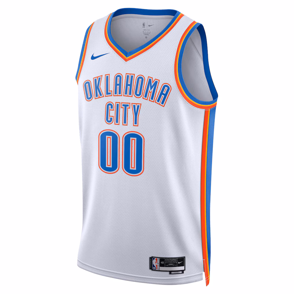 Oklahoma City Thunder White Jersey
