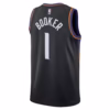 2 Phoenix Suns Devin Booker Black Jersey-1
