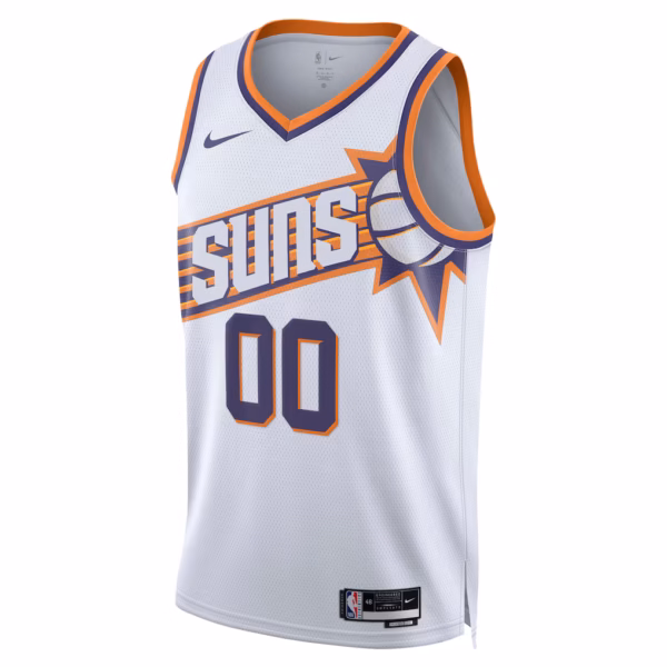 2 Phoenix Suns White Jersey