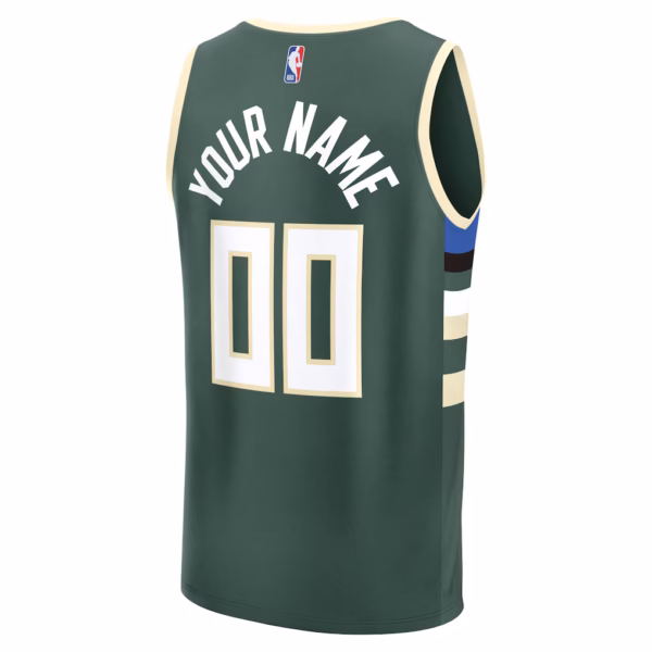 2 Milwaukee Bucks Green Jersey