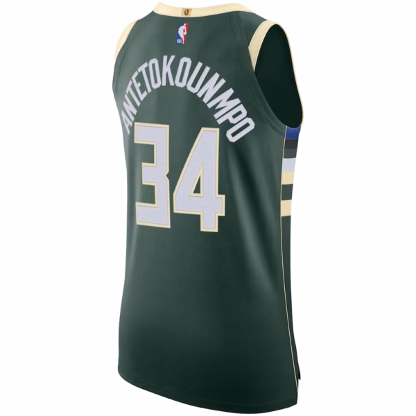 Milwaukee Bucks Giannis Antetokounmpo Green Jersey