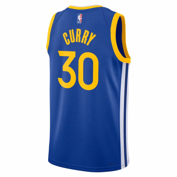 Golden State Warriors Stephen Curry Blue Jersey