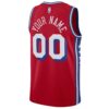 3 Philadelphia 76ers Red jersey