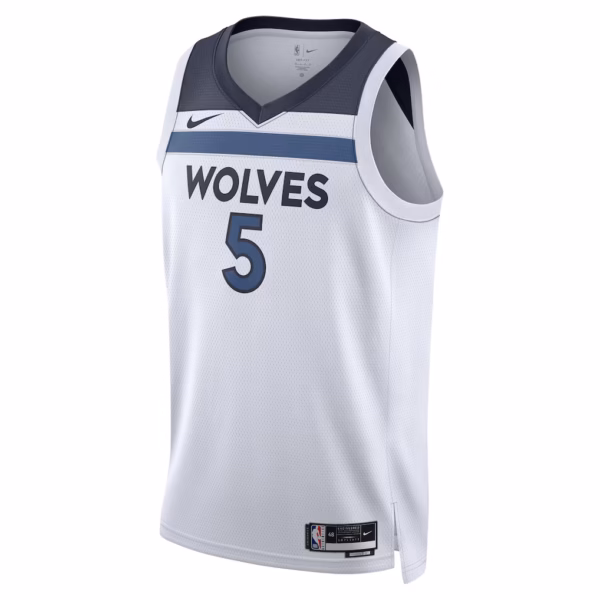 Minnesota Timberwolves Anthony Edwards White Jersey