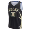 3 Milwaukee Bucks Black Jersey