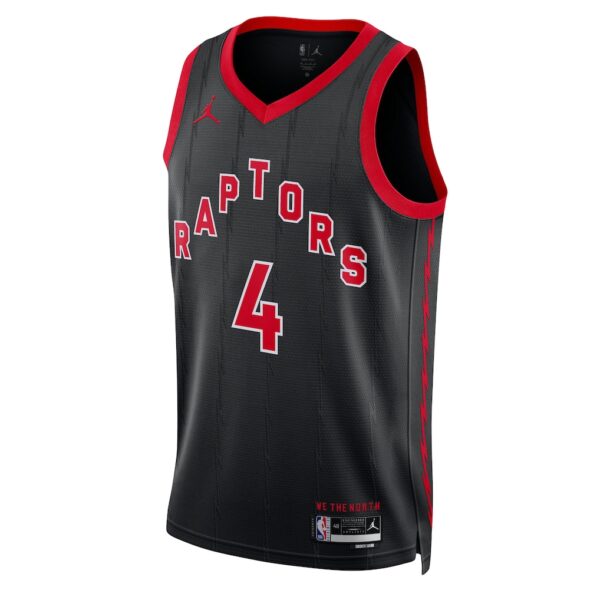 3 Toronto Raptors Scottie Barnes Black Jersey