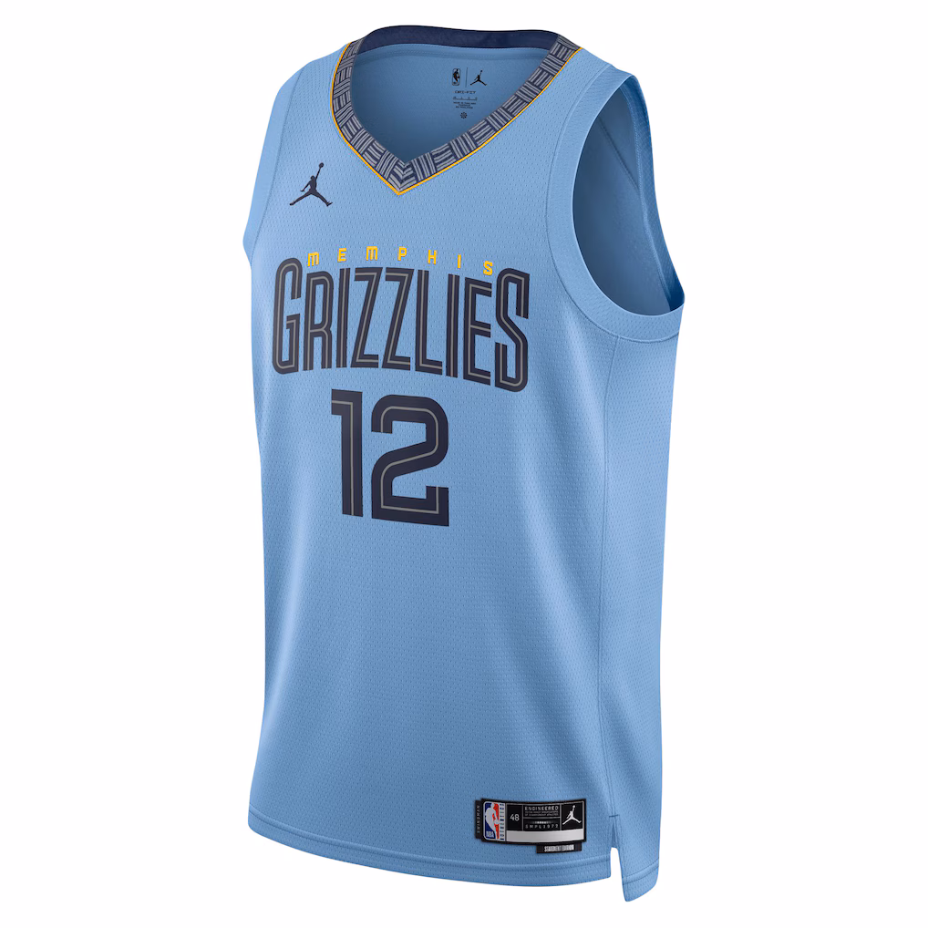 Memphis Grizzlies Ja Morant Blue Jersey