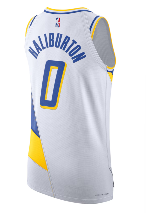 4 Indiana Pacers White jersey