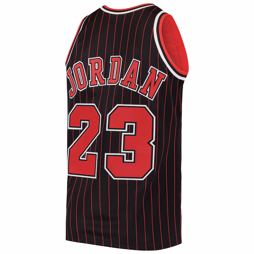 Chicago Bulls Michael Jordan Mitchell & Ness Black 1996/97 Hardwood Classics Authentic Jersey