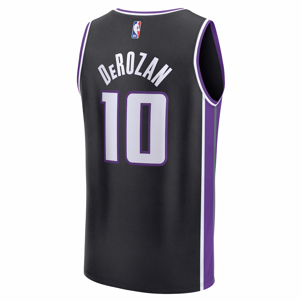 Sacramento Kings DeMar DeRozan Black Jersey