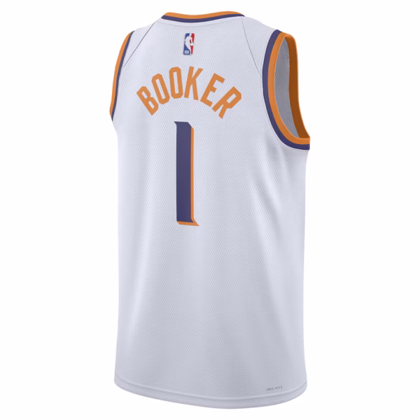 4 Phoenix Suns Devin Booker White Jersey