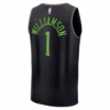 New Orleans Pelicans Zion Williamson Black Jersey
