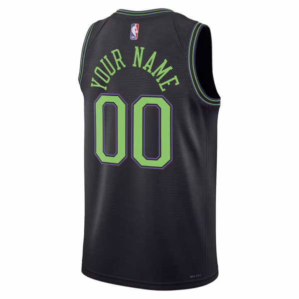 4 New Orleans Pelicans Black Jersey