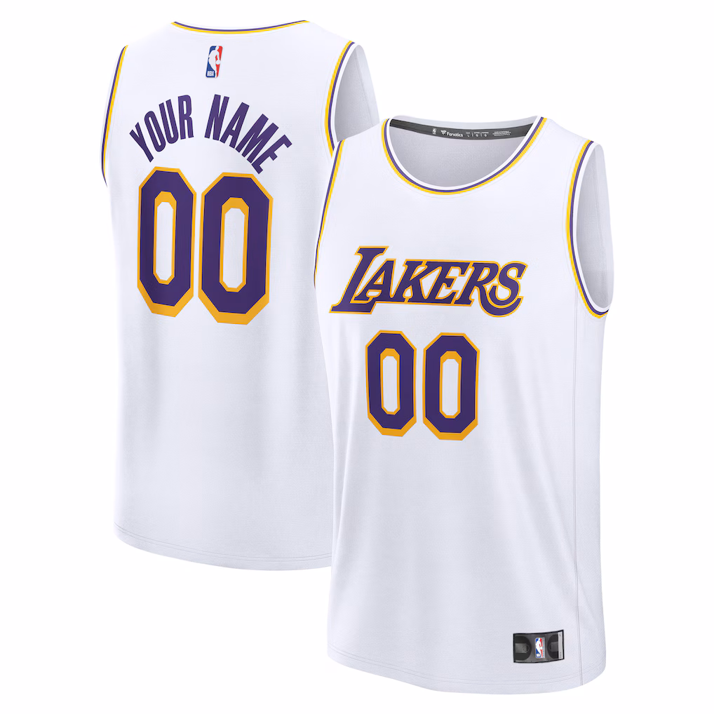 Los Angeles Lakers White jersey