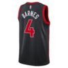 4 Toronto Raptors Scottie Barnes Black Jersey