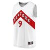 Toronto Raptors RJ Barrett  White Jersey