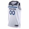 5 Minnesota Timberwolves White Jersey