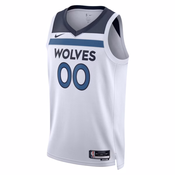 5 Minnesota Timberwolves White Jersey