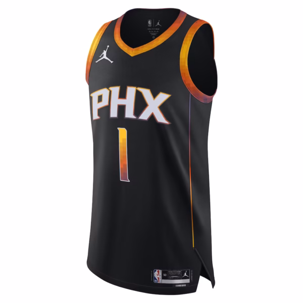 5 Phoenix Suns Devin Booker Black Jersey-2