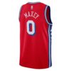 6 Philadelphia 76ers Tyrese Maxey Red Jersey