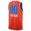 6 Oklahoma City Thunder Orange Jersey