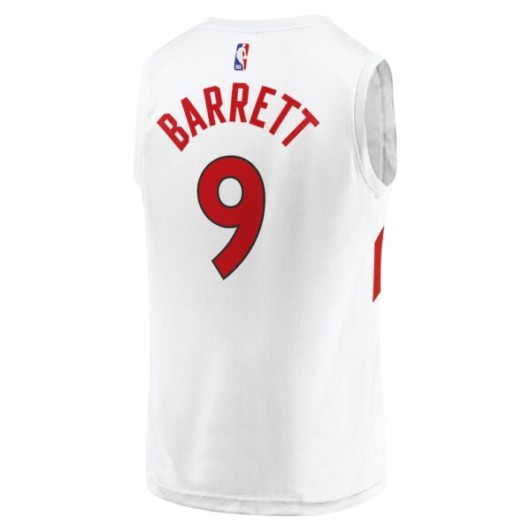 Toronto Raptors RJ Barrett  White Jersey