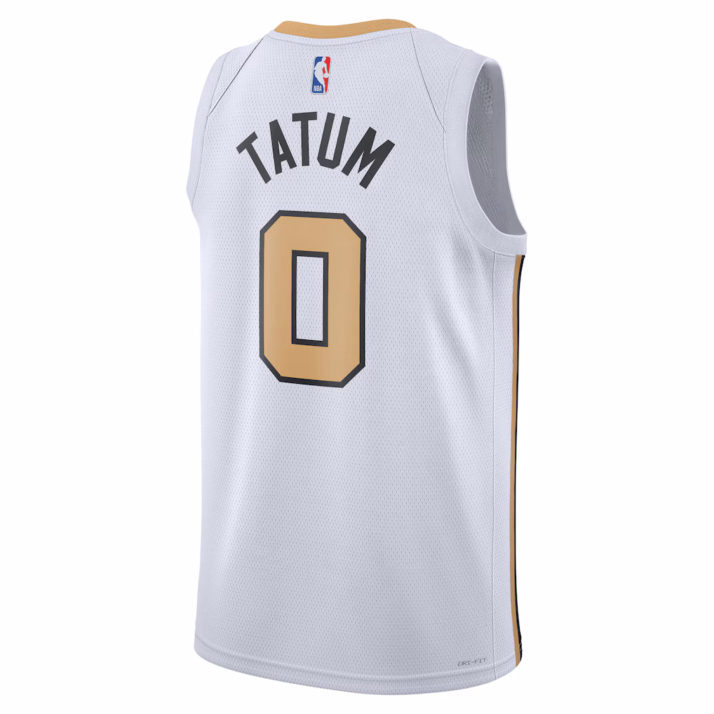 Boston Celtics Jayson Tatum White  Jersey - City Edition