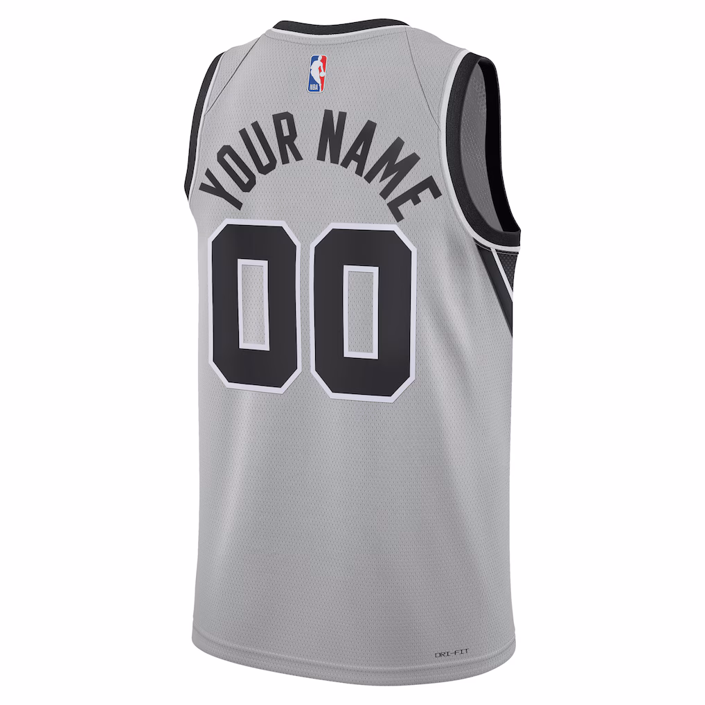 San Antonio Spurs Silver Jersey