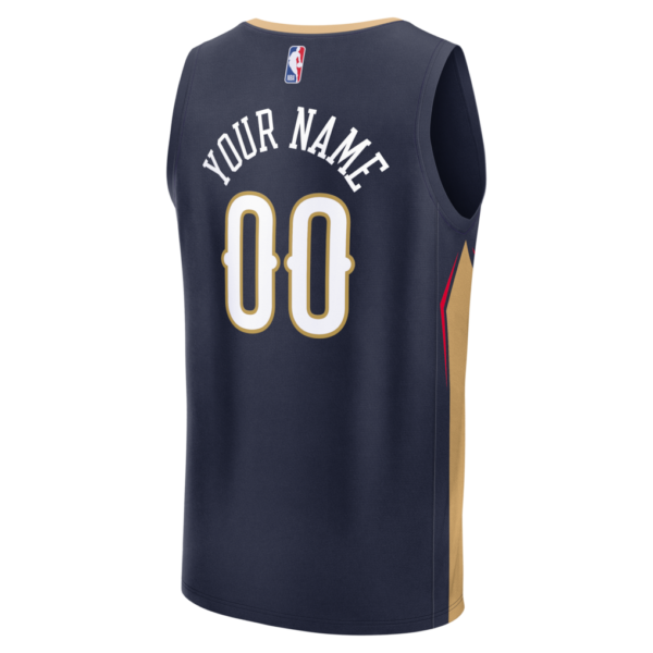 6 New Orleans Pelicans Navy Jersey