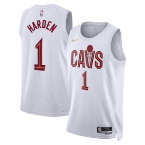 69htrehregeveve Cleveland Cavaliers #1 James Harden 2024 Draft Edition Team Jersey