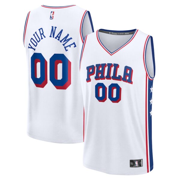 Philadelphia 76ers White  jersey
