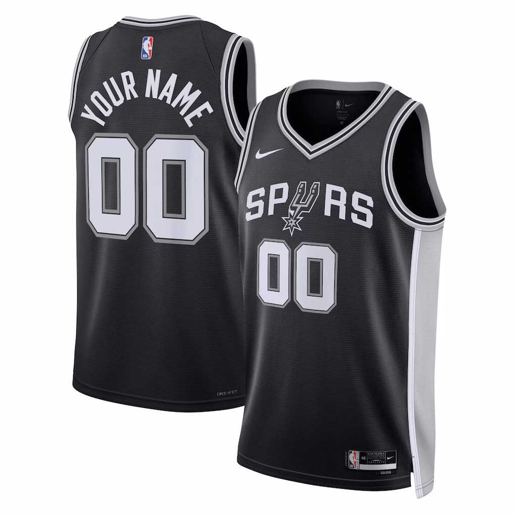 San Antonio Spurs Black Jersey