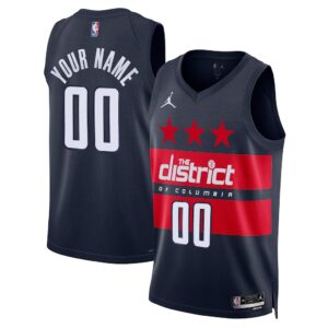 7 Washington Wizards Navy Jersey