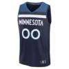 8 Minnesota Timberwolves Navy Jersey