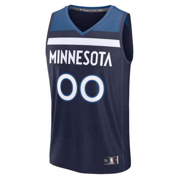 8 Minnesota Timberwolves Navy Jersey