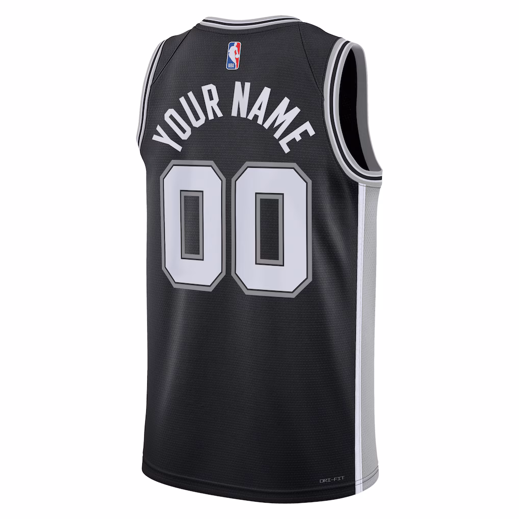 San Antonio Spurs Black Jersey