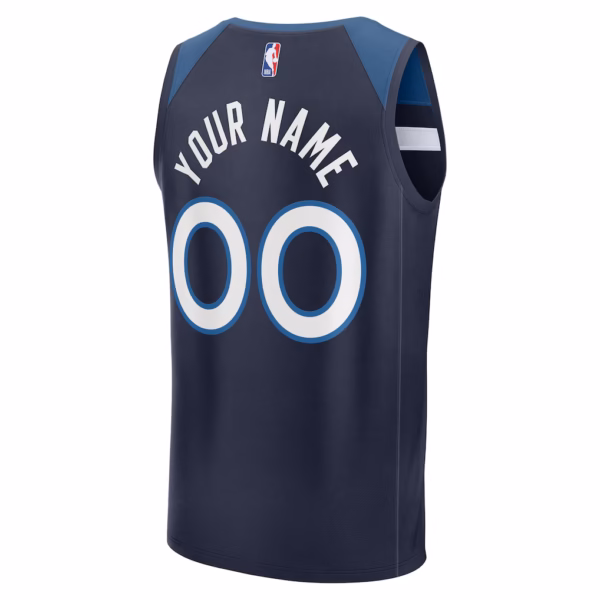 9 Minnesota Timberwolves Navy Jersey