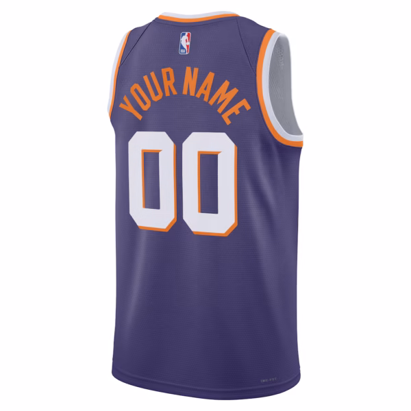 9 Phoenix Suns Purple Jersey